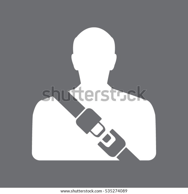 seat belt, badge,\
vector illustration EPS\
10