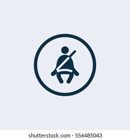 Seat belt icon