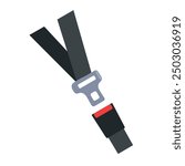 Seat belt icon clipart avatar logtotype isolated vector illustration