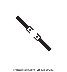 seat belt icon illustration element design