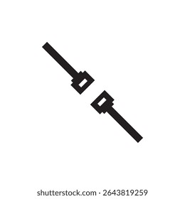 seat belt icon illustration element design