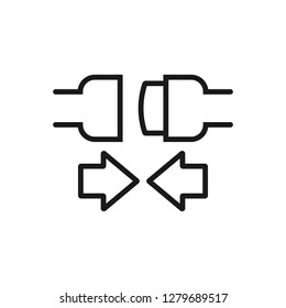 Seat belt icon vector