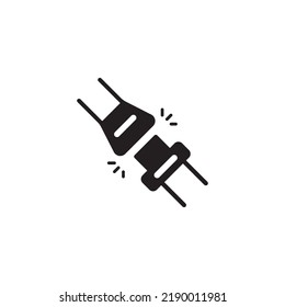 seat belt icon vector illustration symbol design