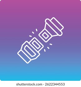 Seat Belt vector icon. Can be used for printing, mobile and web applications.