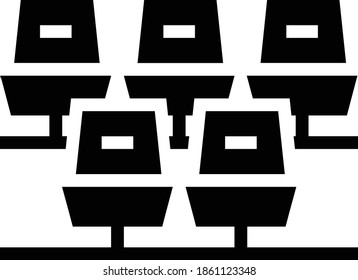 Seat Icon in Glyph Style