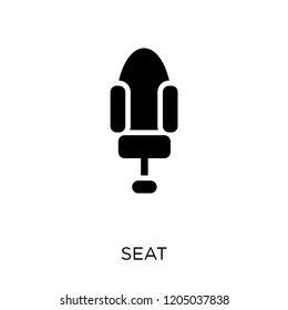 Seat icon. Seat symbol design from Cinema collection. Simple element vector illustration on white background.