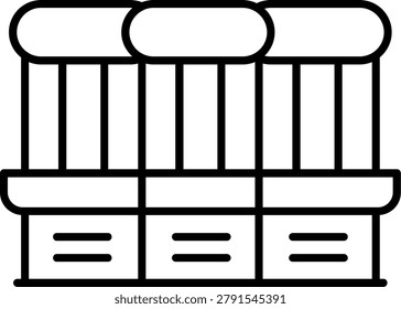 Seat Icon Vector Element line icon design vector icons