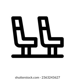seat icon. vector icon for your website, mobile, presentation, and logo design.