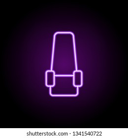 seat place icon. Elements of Web in neon style icons. Simple icon for websites, web design, mobile app, info graphics