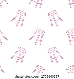 Modelo inconsútil del asiento aislado en fondo transparente.