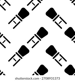 seat seamless pattern isolated on transparent background.