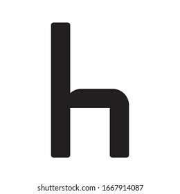 seat vector glyph flat icon 