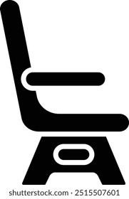 Ilustração de design de ícone de vetor de assento