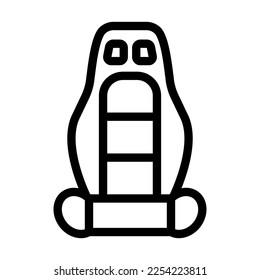 Seat Vector Line Icon Design