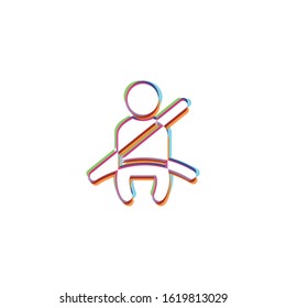 Seatbelt - Vector App Icon