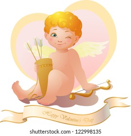 The seated Cupid