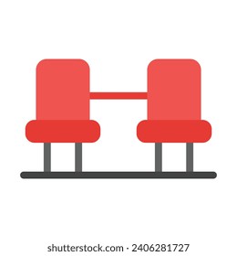 Seating Vector Flat Icon For Personal And Commercial Use.
