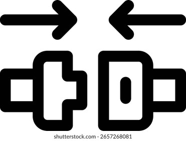seats icon. Thin Linear Style Design Isolated On White Background