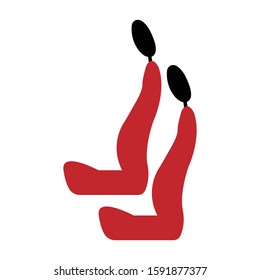 Seats simple illustration clip art vector

