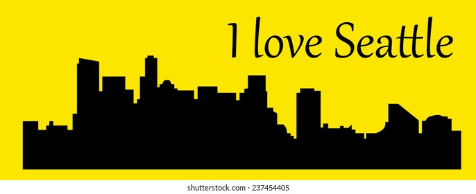Seattle (city silhouette)