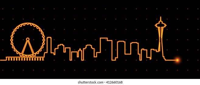 Seattle Light Streak Profile