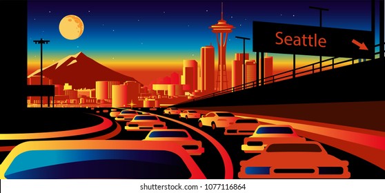 Seattle Washington skyline