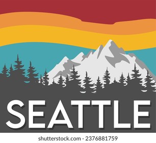 Seattle Washington Vereinigte Staaten von Amerika