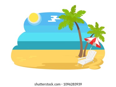 9,819 Beach chair cartoon Images, Stock Photos & Vectors | Shutterstock