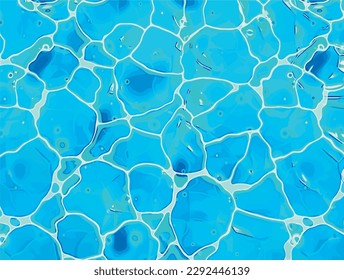 Seawater abstract element design vector stock illustration background