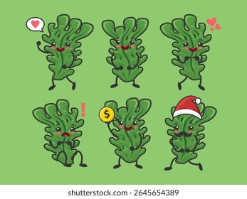 seaweed cartoon asian food character business plant sea marine pixel emblem icon water coral fish