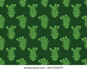 seaweed cartoon asian food character business plant sea marine pixel emblem icon water coral fish