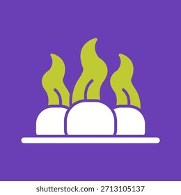 Seetang kreatives Vektorgrafik-Symbol