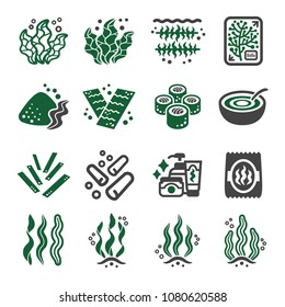 Seaweed Icon Set