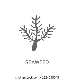 Seaweed icon. Trendy Seaweed logo concept on white background from animals collection. Suitable for use on web apps, mobile apps and print media.
