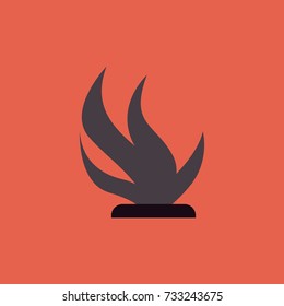 seaweed icon. vector illustration
