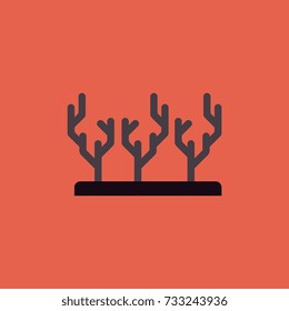 seaweed icon. vector illustration