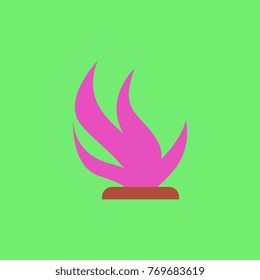 seaweed icon. vector illustration