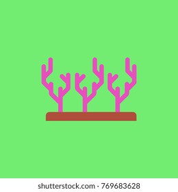 seaweed icon. vector illustration