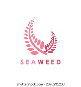 The Seaweed Logo Design Vector