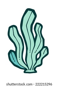 seaweed - stylized vector illustration