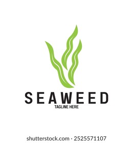 Seaweed vector logo icon vector illustration template design