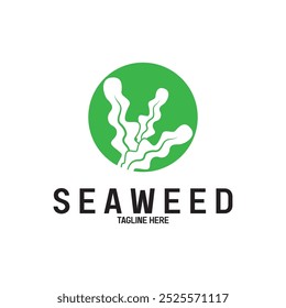 Seaweed vector logo icon vector illustration template design