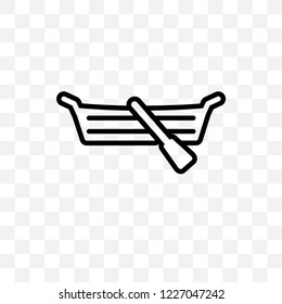 Seaworthy vector linear icon isolated on transparent background, Seaworthy transparency concept can be used for web and mobile