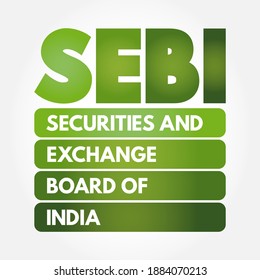 Sebi Securities Exchange Board India Regulatory Stock Vector (Royalty ...