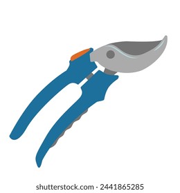 In: Secateurs. clipart. Bauernhofwerkzeuge, Gartenarbeiten, Bäume schneiden