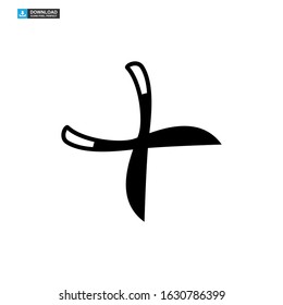 Secateurs garden scissors icon or logo isolated sign symbol vector illustration - high quality black style vector icons
