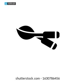 Secateurs garden scissors icon or logo isolated sign symbol vector illustration - high quality black style vector icons
