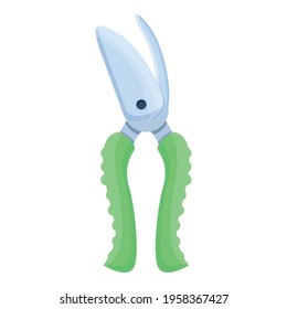 Secateurs icon. Cartoon of Secateurs vector icon for web design isolated on white background