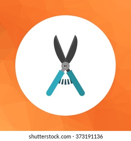 Secateurs vector icon 2