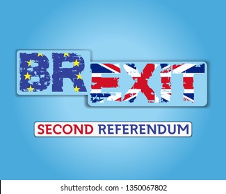 the second Brexit referendum image template